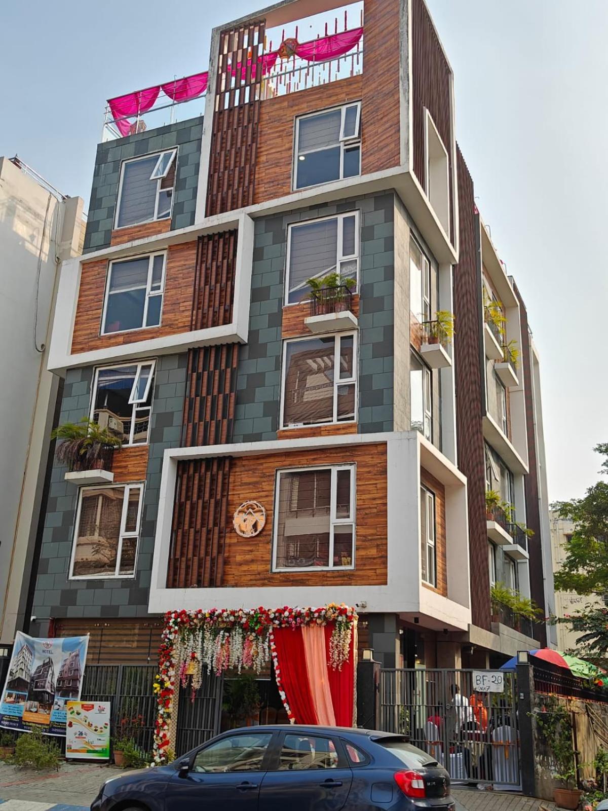 Hotel Nk7 Newtown Kalkutta Exterior foto