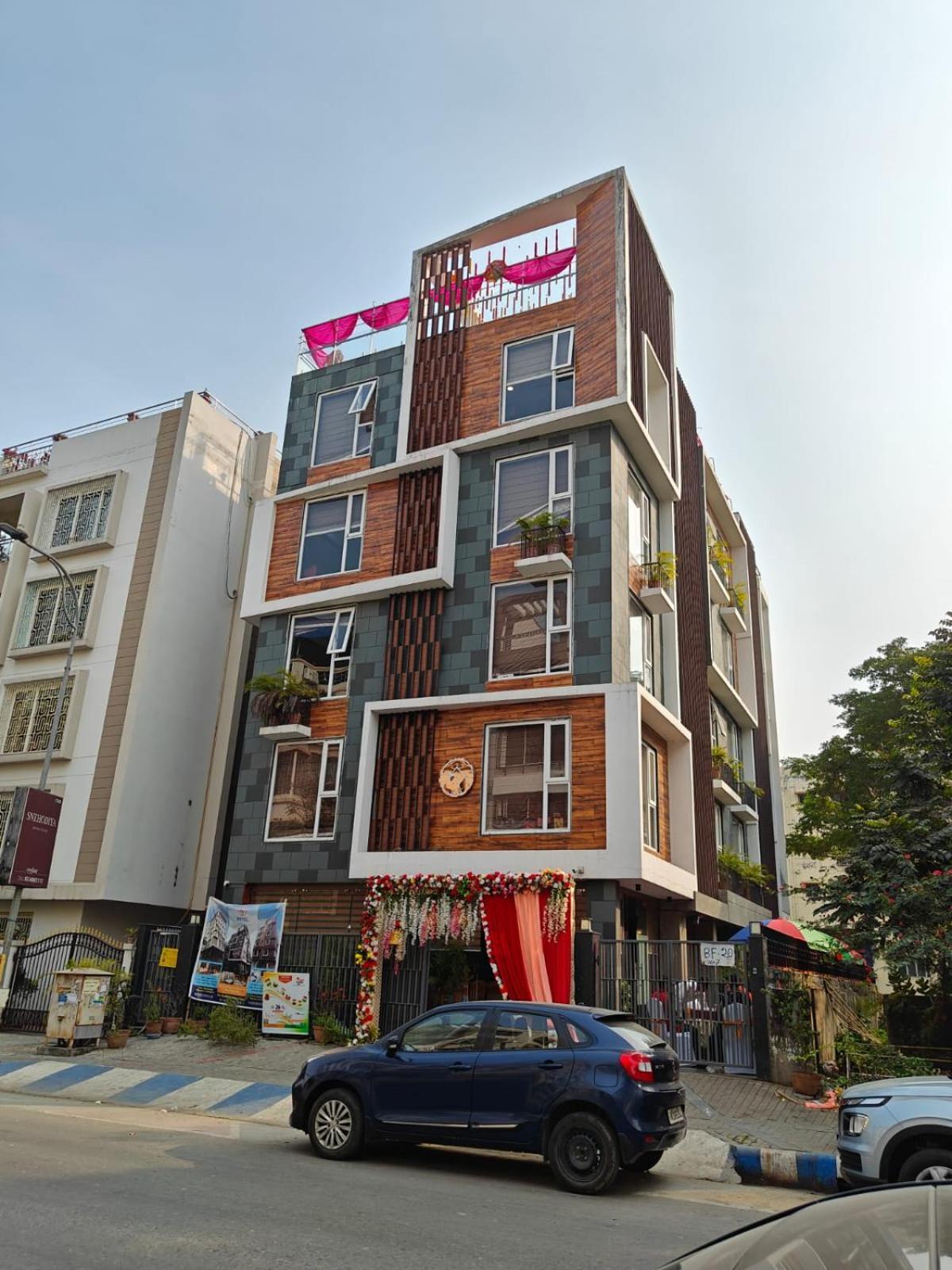 Hotel Nk7 Newtown Kalkutta Exterior foto